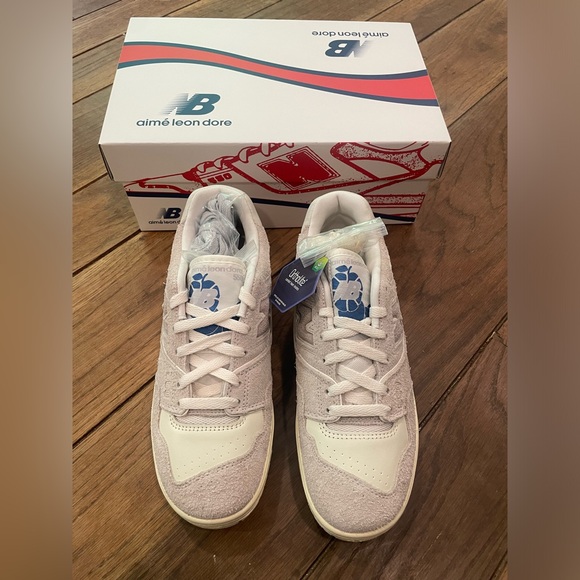 New Balance x Aime Leon Dore 550 Grey Suede - Picture 8 of 8